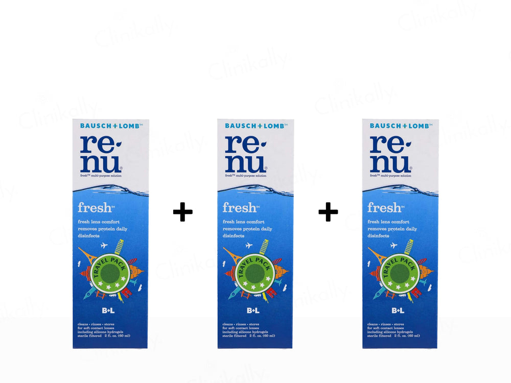 Bausch & Lomb Renu Fresh Multi-Purpose Contact Lens Solution