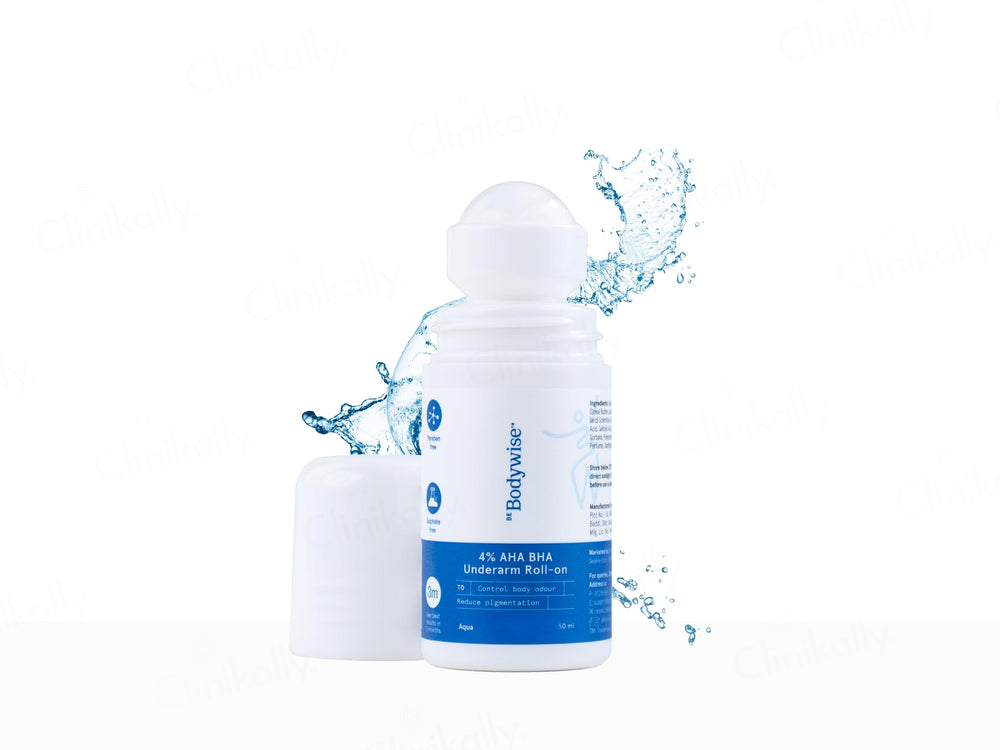 Be Bodywise 4% AHA BHA Underarm Roll-On (Aqua)