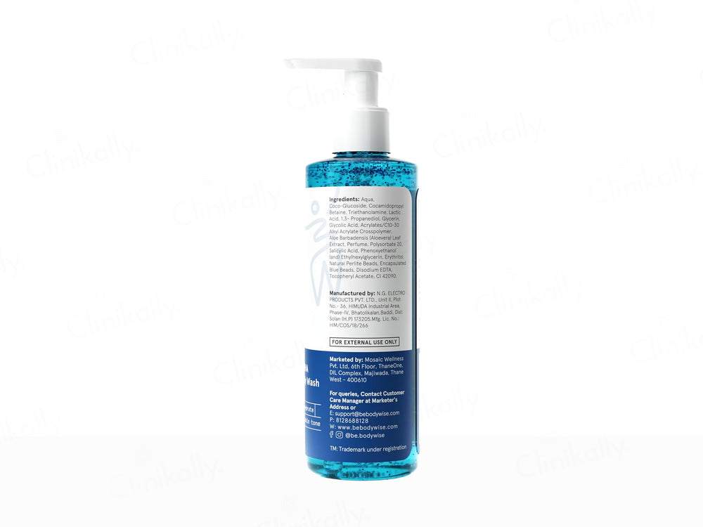 Be Bodywise 5% AHA BHA Exfoliating Body Wash