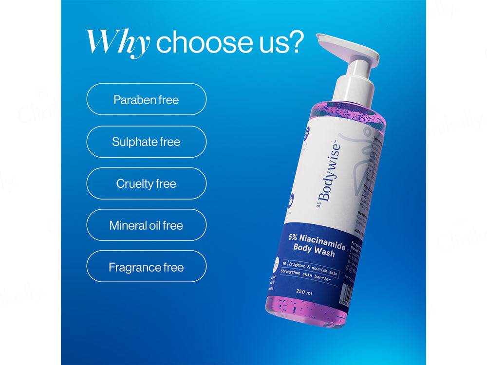 Be Bodywise 5% Niacinamide Body Wash