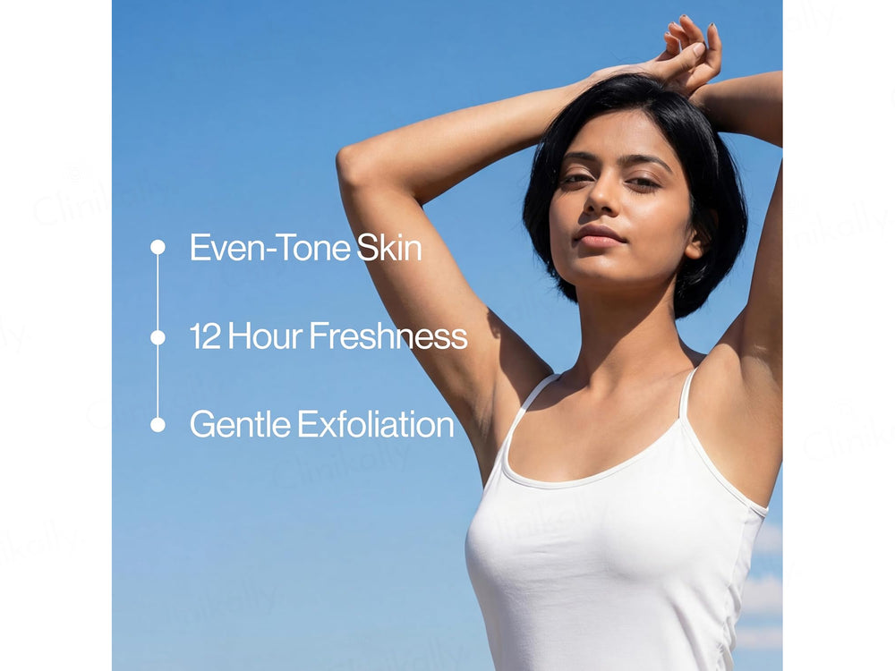 Be Bodywise 6% AHA BHA Underarm Roll-On (Aqua)