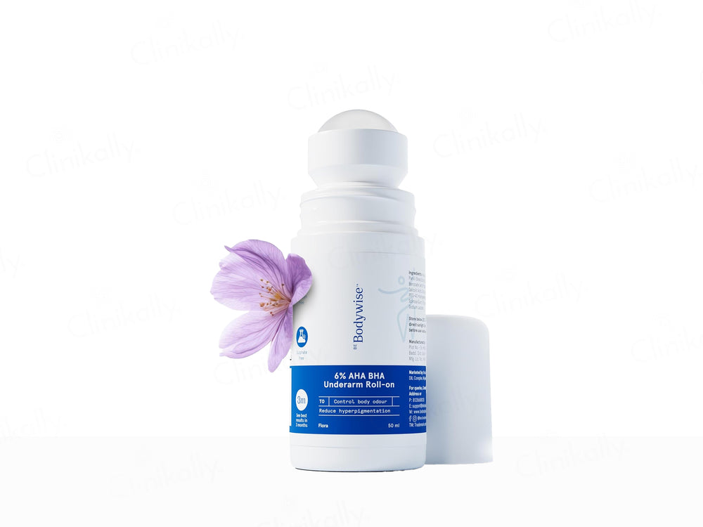 Be Bodywise 6% AHA BHA Underarm Roll-On (Flora)