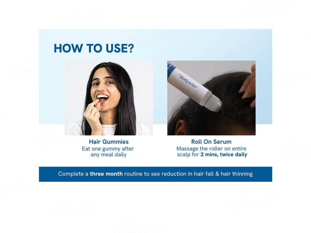 Be Bodywise Hair Growth Combo Pack