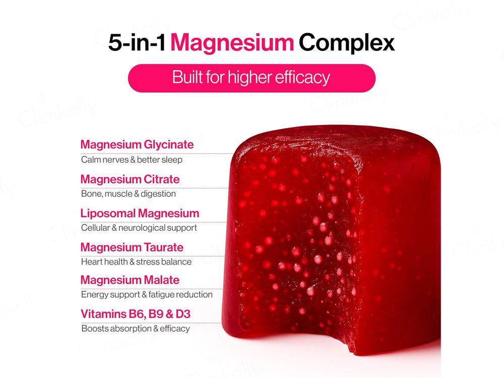 Be Bodywise Magnesium Gummies - Mixed Berry Flavour