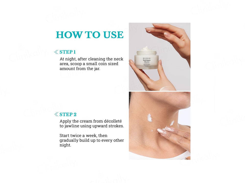 Be Clinical Neck Repair Night Cream