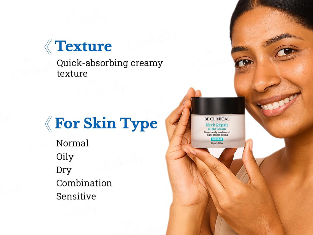 Be Clinical Neck Repair Night Cream