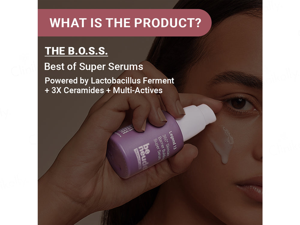 Be Neude 360° Skincare Legend 13 Barrier Building Super Face Serum