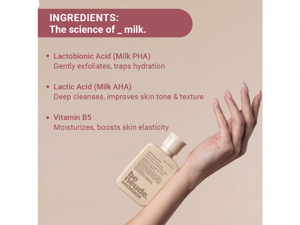 Be Neude Jelliciously Clean Elasticity Boosting Jelly Face Cleanser For Sensitive Skin