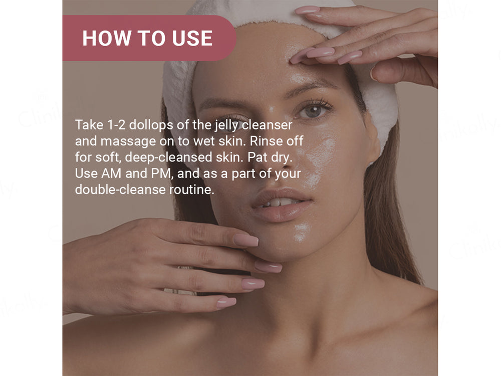 Be Neude Jelliciously Clean Elasticity Boosting Jelly Face Cleanser For Sensitive Skin