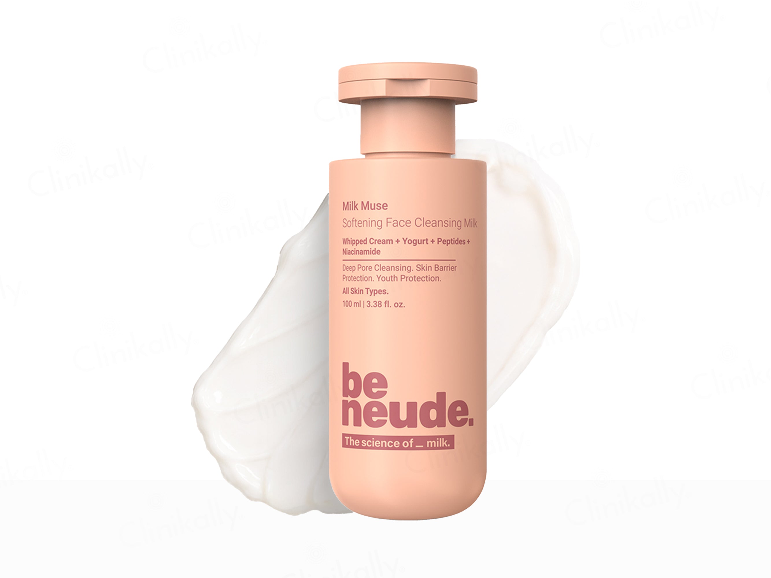 Be Neude Milk Muse Softening Face Cleansing Milk