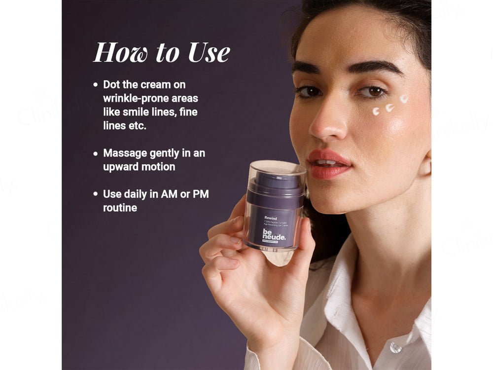 Be Neude Rewind Peptide Complex Age Reversing Gel Creme
