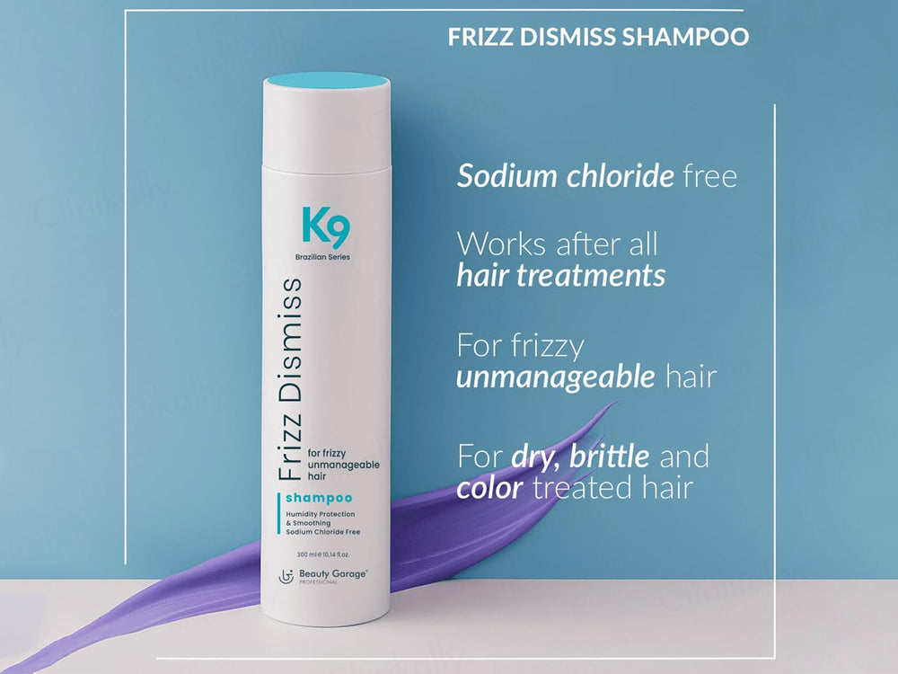 Beauty Garage K9 Frizz Dismiss Shampoo + Conditioner Combo