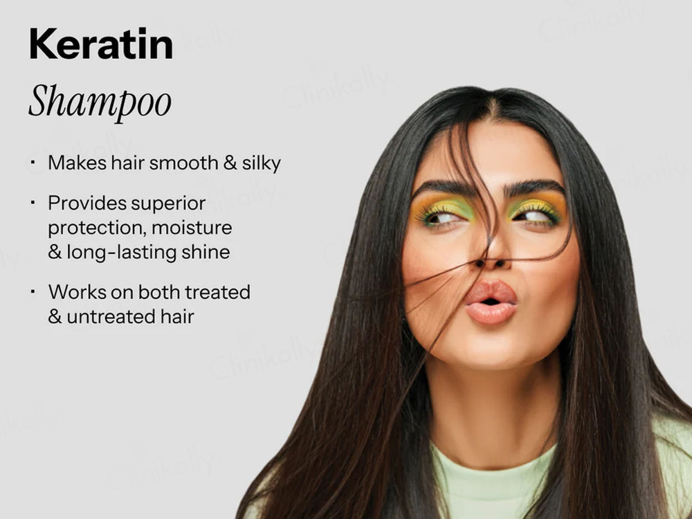 Beauty Garage Keratin Smooth Daily Shampoo + Conditioner Combo