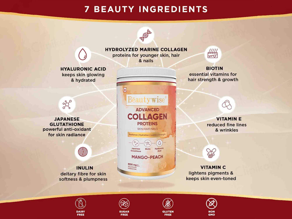 Beautywise Advanced Collagen Powder - Clinikally
