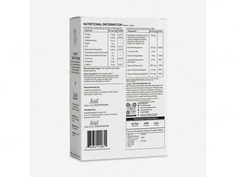 Beautywise Magnesium Pro Complex Capsule