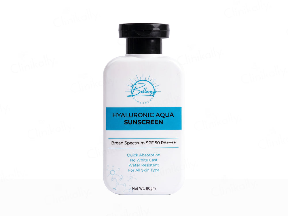 Bellacos Healthcare Bellarays Hyaluronic Aqua Sunscreen SPF 50 PA++++