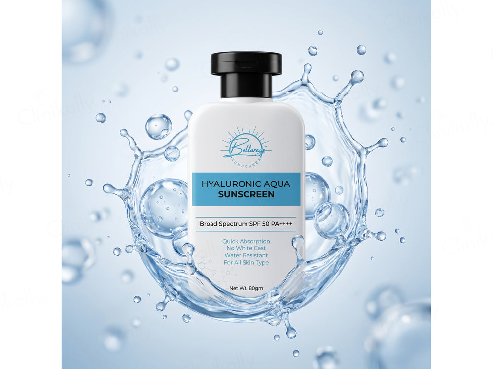 Bellacos Healthcare Bellarays Hyaluronic Aqua Sunscreen SPF 50 PA++++