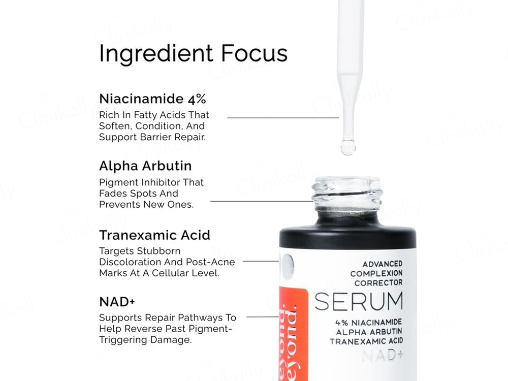 Beyond Beyond NAD+ Advanced Complexion Corrector Face Serum