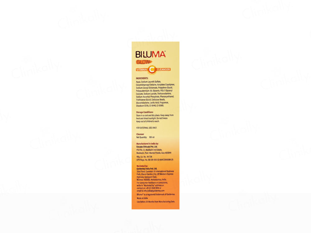 Biluma Glow Vitamin C Face Cleanser
