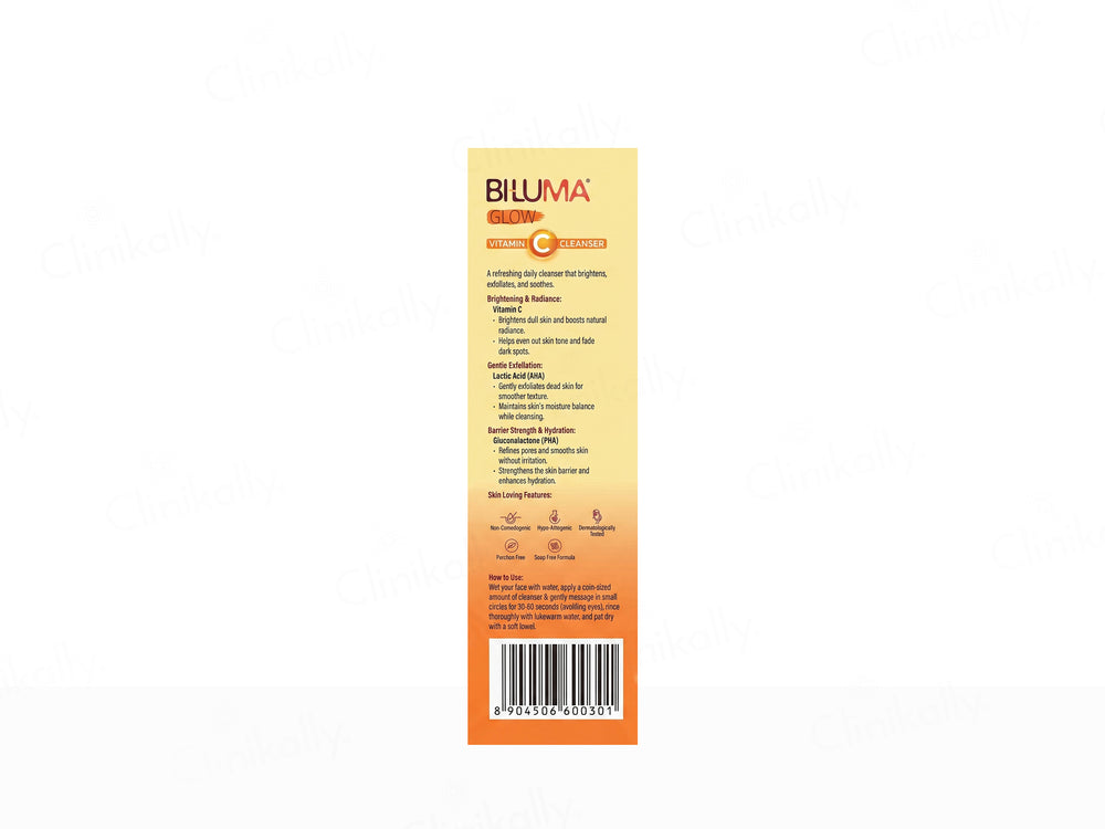 Biluma Glow Vitamin C Face Cleanser