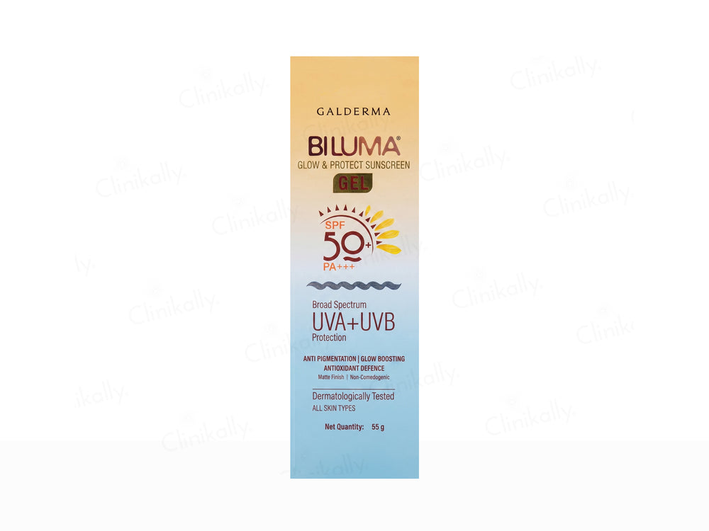 Biluma Glow & Protect Sunscreen Gel SPF 50+ PA+++