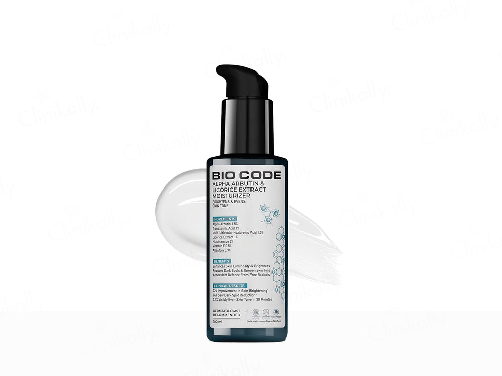 Bio Code Alpha Arbutin & Licorice Extract Brightening Moisturizer
