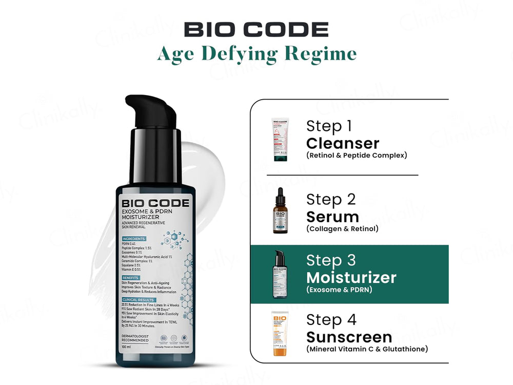 Bio Code Exosome & PDRN Advanced Skin Renewal Moisturizer