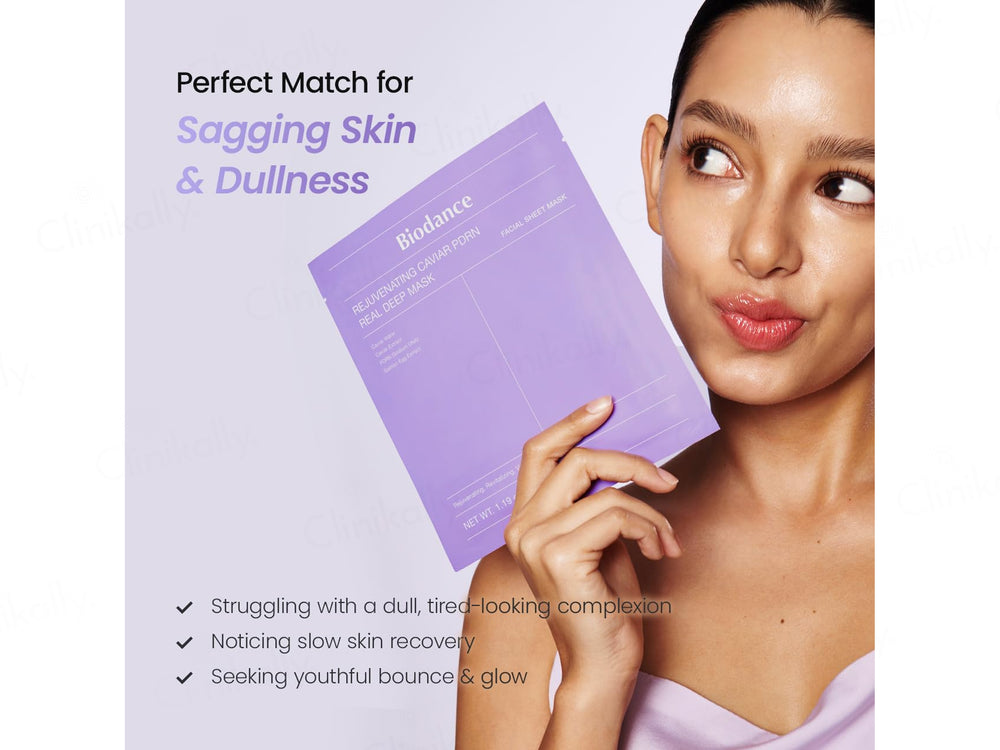 Biodance Rejuvenating Caviar PDRN Real Deep Facial Sheet Mask