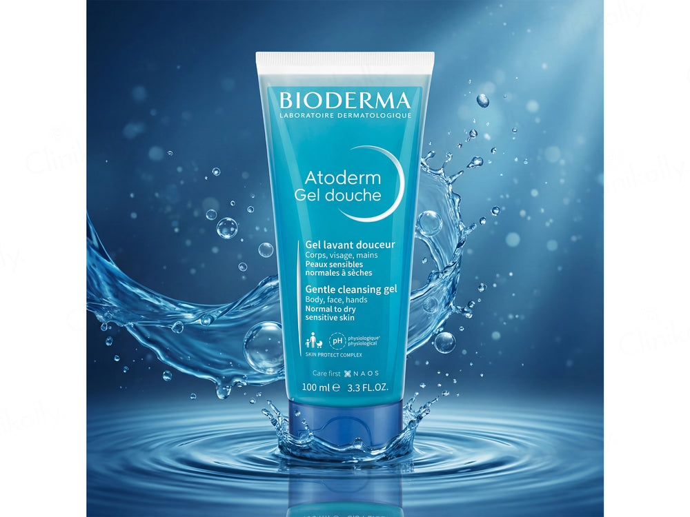 Bioderma Atoderm Gel Douche Gentle Cleansing Gel For Normal To Dry & Sensitive Skin