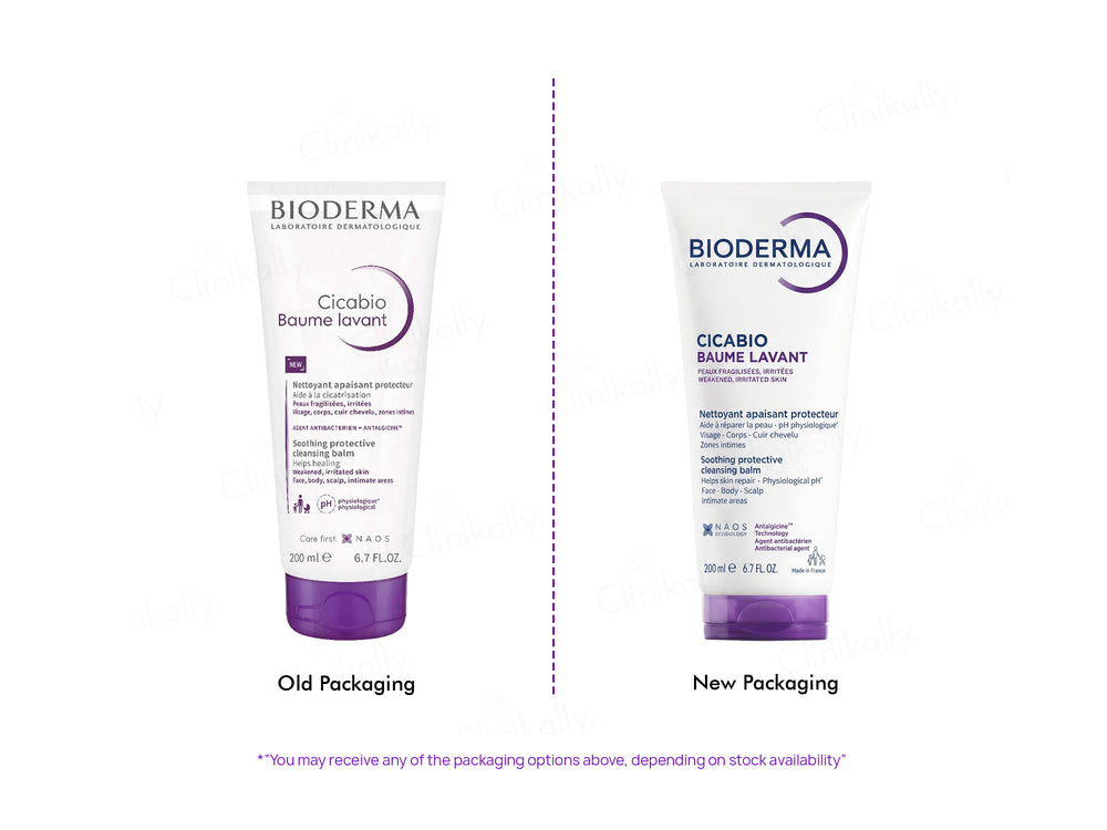 Bioderma Cicabio Baume Lavant Soothing Protective Cleansing Balm