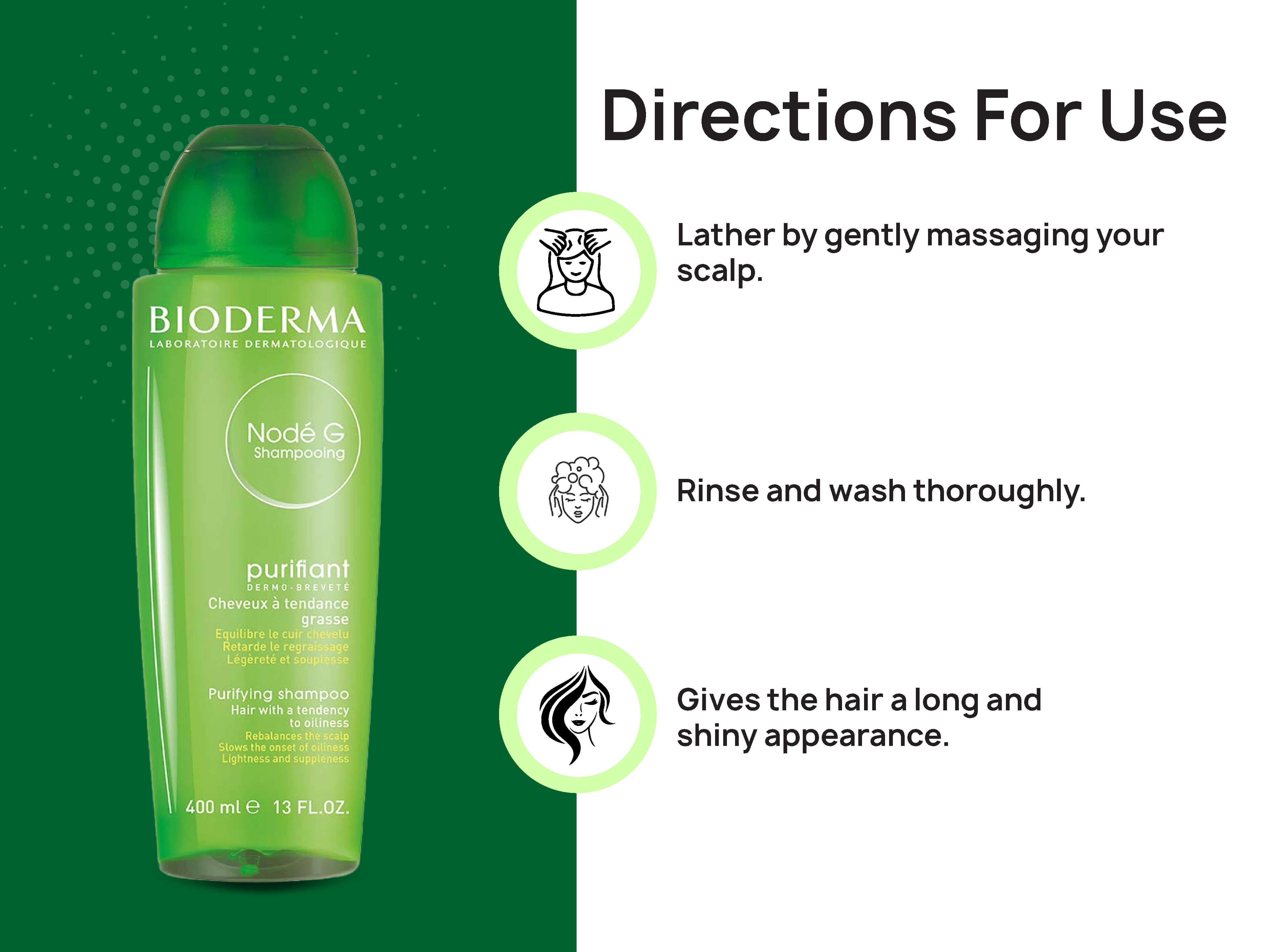 Bioderma Node G Purifying Shampoo-Clinikally