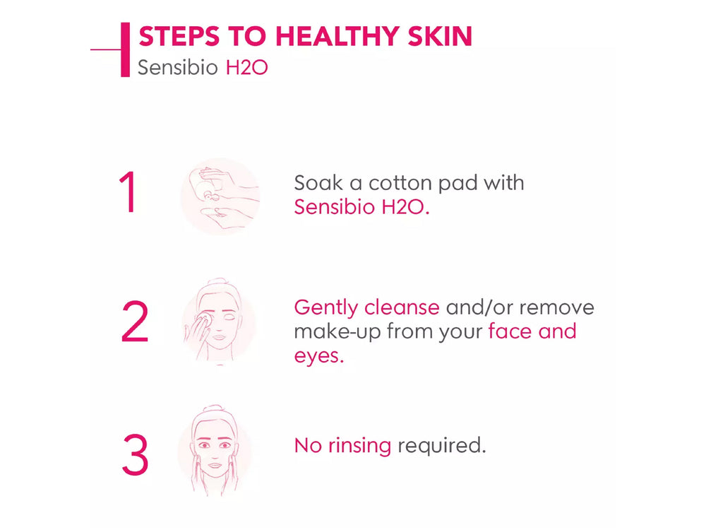 Bioderma Sensibio H2O Micellar Water Makeup Remover - Clinikally