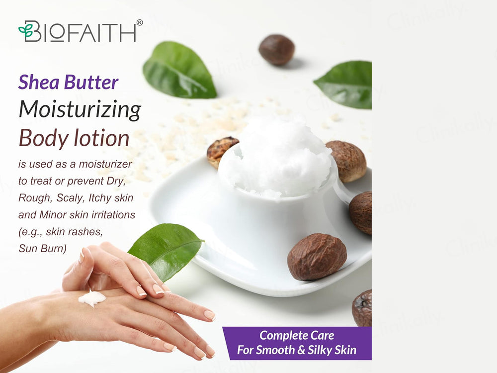 Biofaith Shea Butter Moisturizing Body Lotion