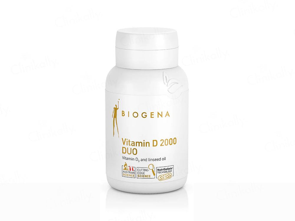 Biogena Vitamin D 2000 Duo Gold Food Supplement Capsule