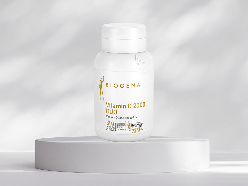 Biogena Vitamin D 2000 Duo Gold Food Supplement Capsule