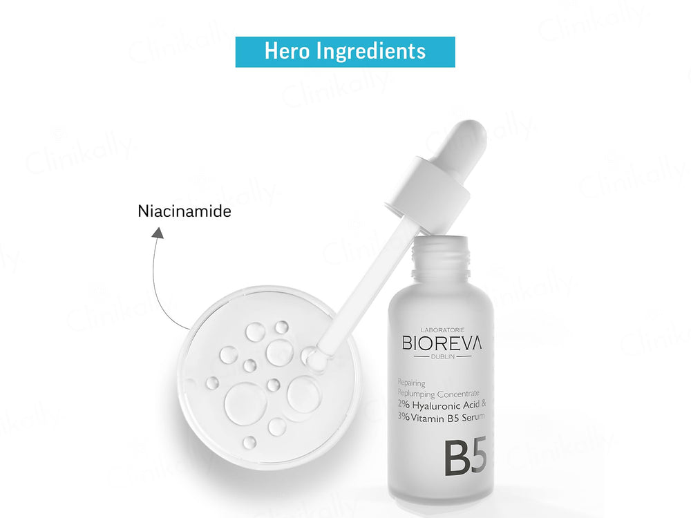Bioreva 2% Hyaluronic Acid & 3% Vitamin B5 Replumping Concentrate Face Serum