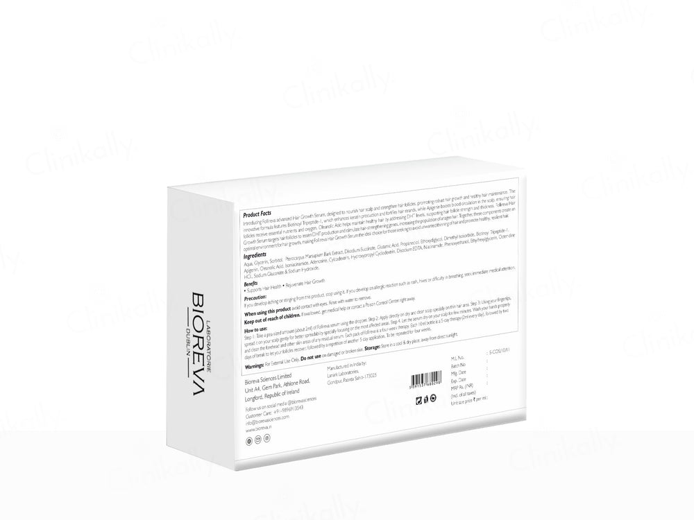 Bioreva Follireva Complete Hair Therapy Hyper-Concentrated Serum Kit