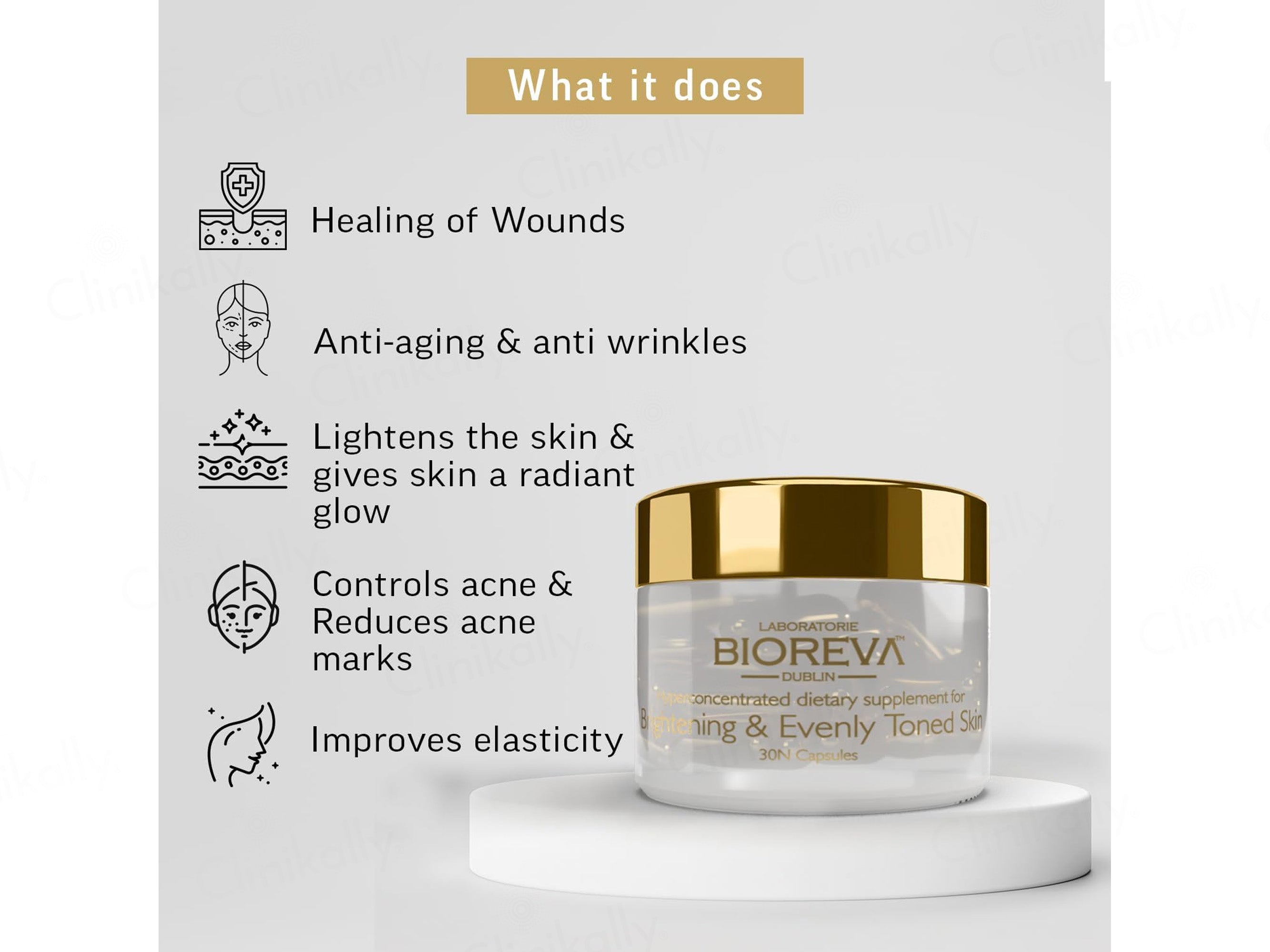 Bioreva Radiacap Skin Brightening Supplement Capsule