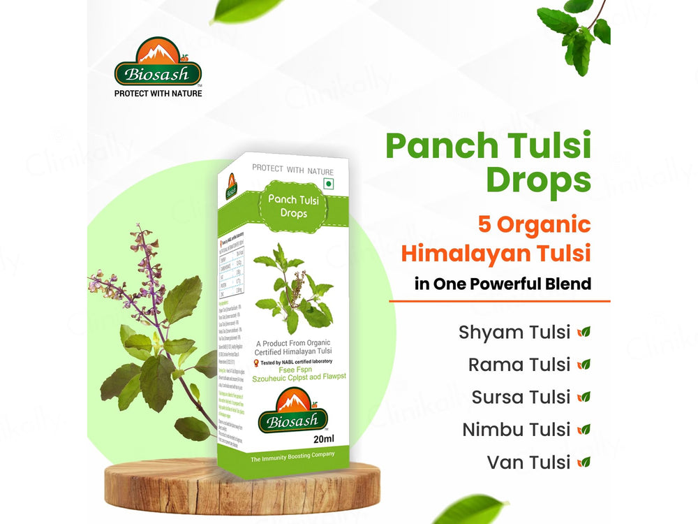 Biosash Panch Tulsi Drops