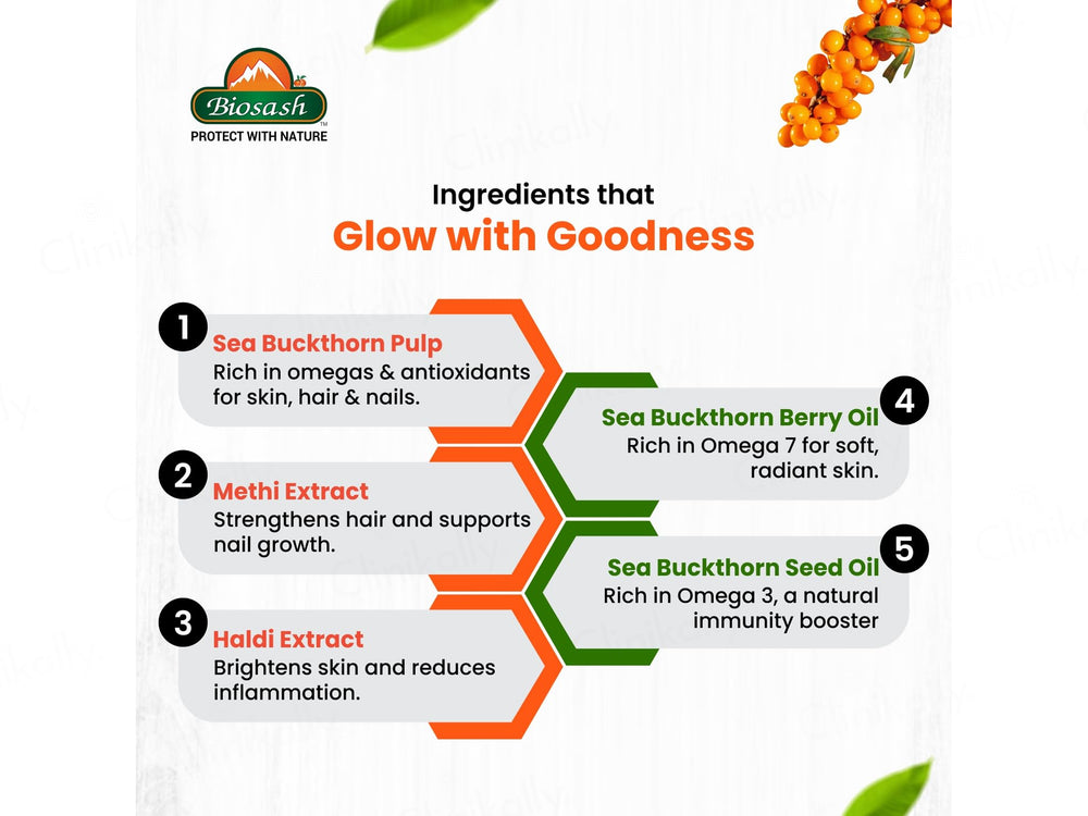 Biosash Sea Buckthorn Bioradiance Juice