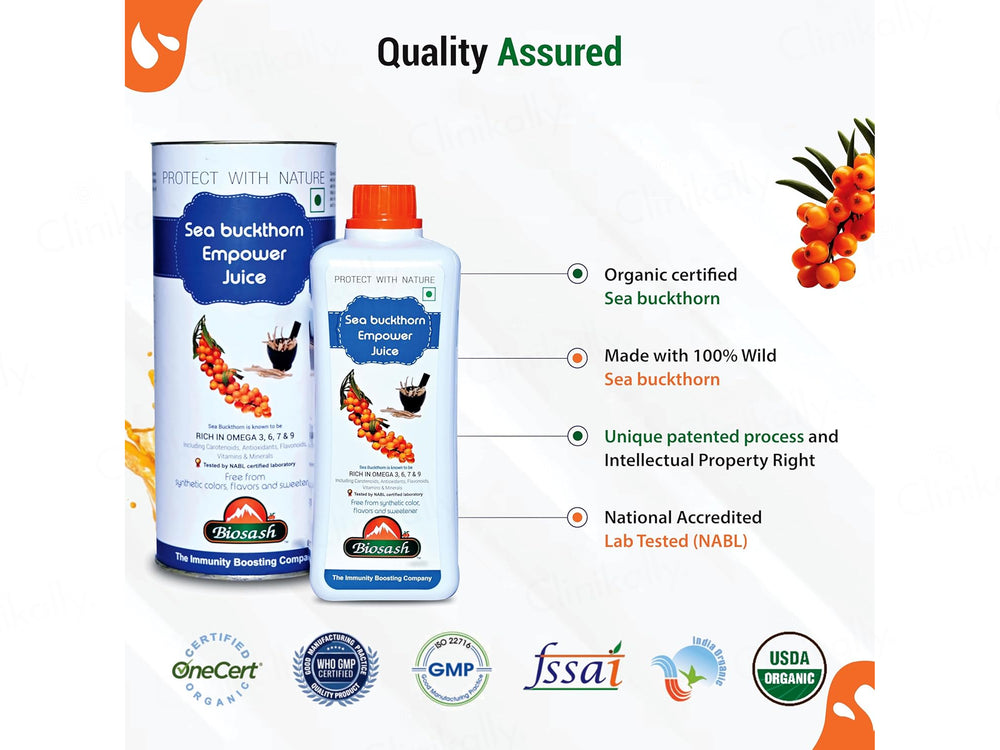 Biosash Sea Buckthorn Empower Juice
