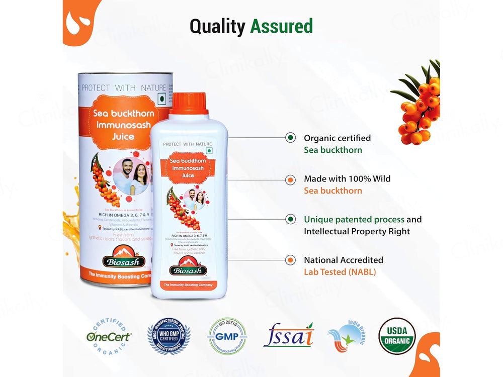 Biosash Sea Buckthorn Immunosash Juice