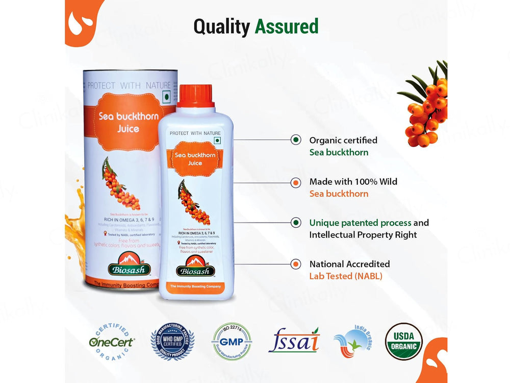 Biosash Sea Buckthorn Juice