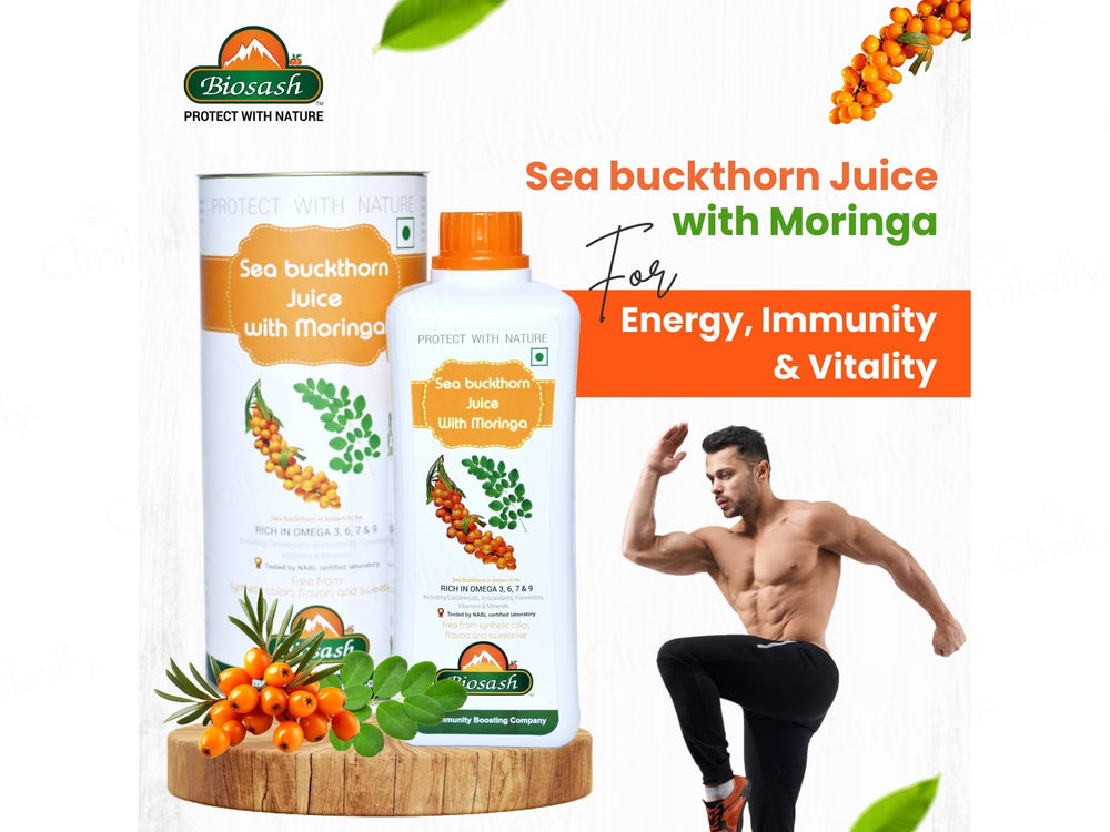 Biosash Sea Buckthorn Juice With Moringa