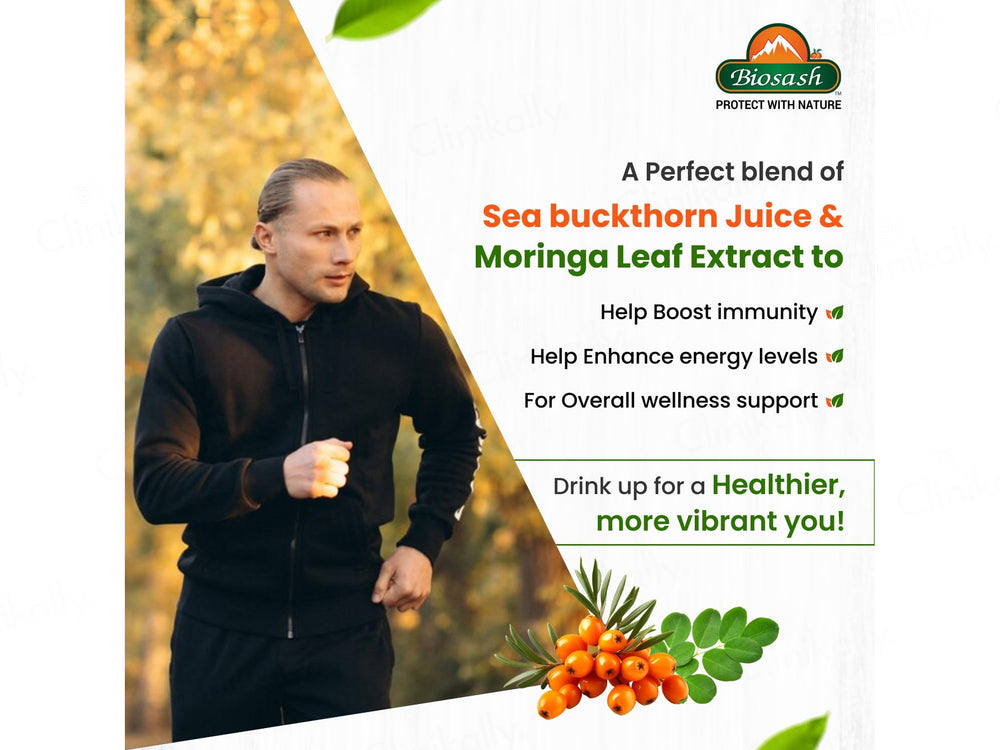 Biosash Sea Buckthorn Juice With Moringa