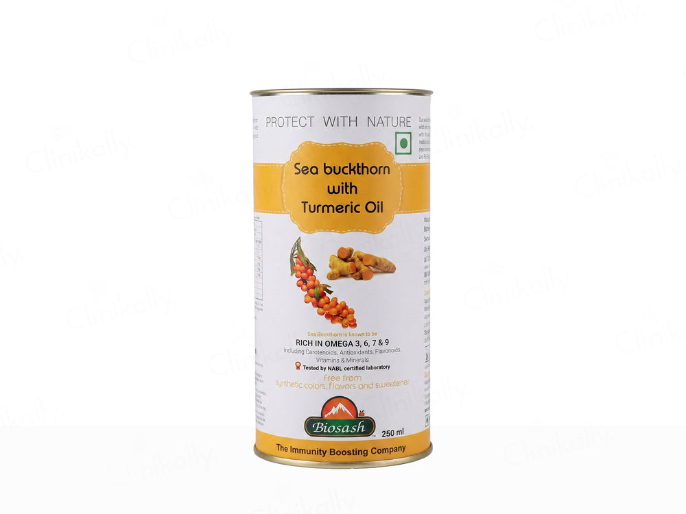 Biosash Sea Buckthorn Juice With Turmeric Oil