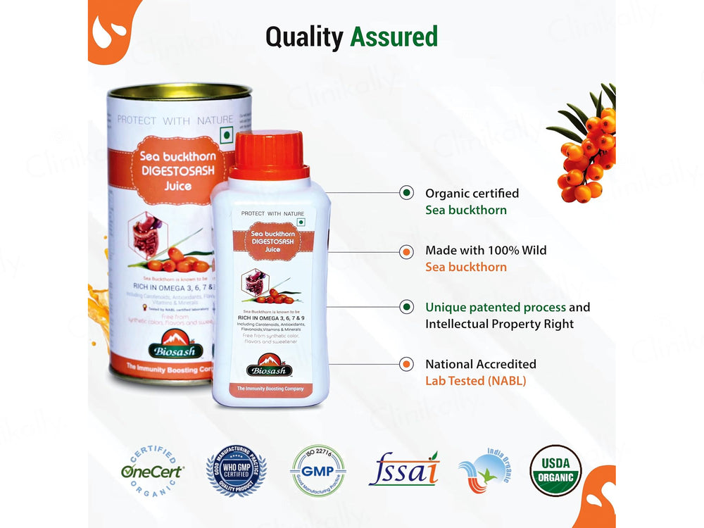 Biosash Sea Buckthorn Memorysash Juice