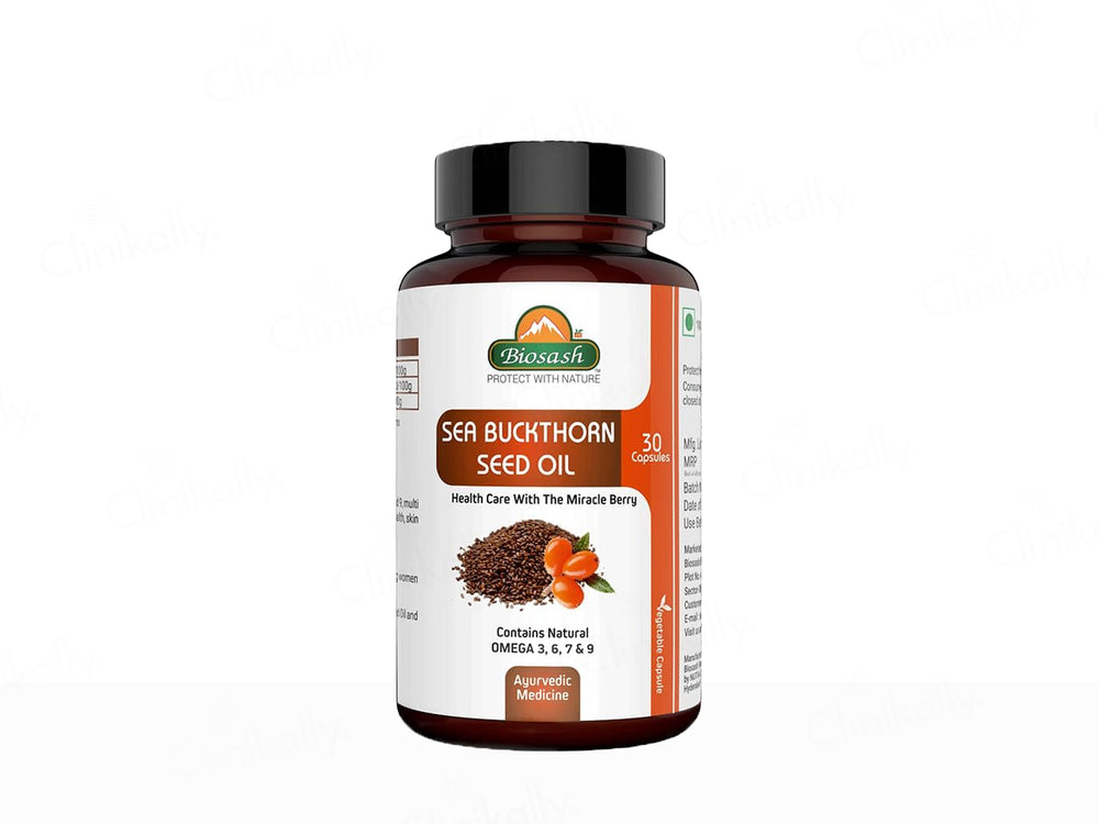 Biosash Sea Buckthorn Seed Oil Capsule