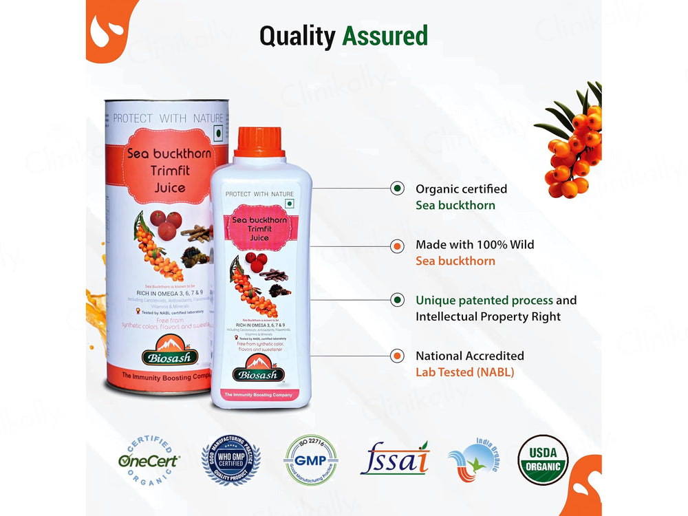 Biosash Sea Buckthorn Trimfit Juice