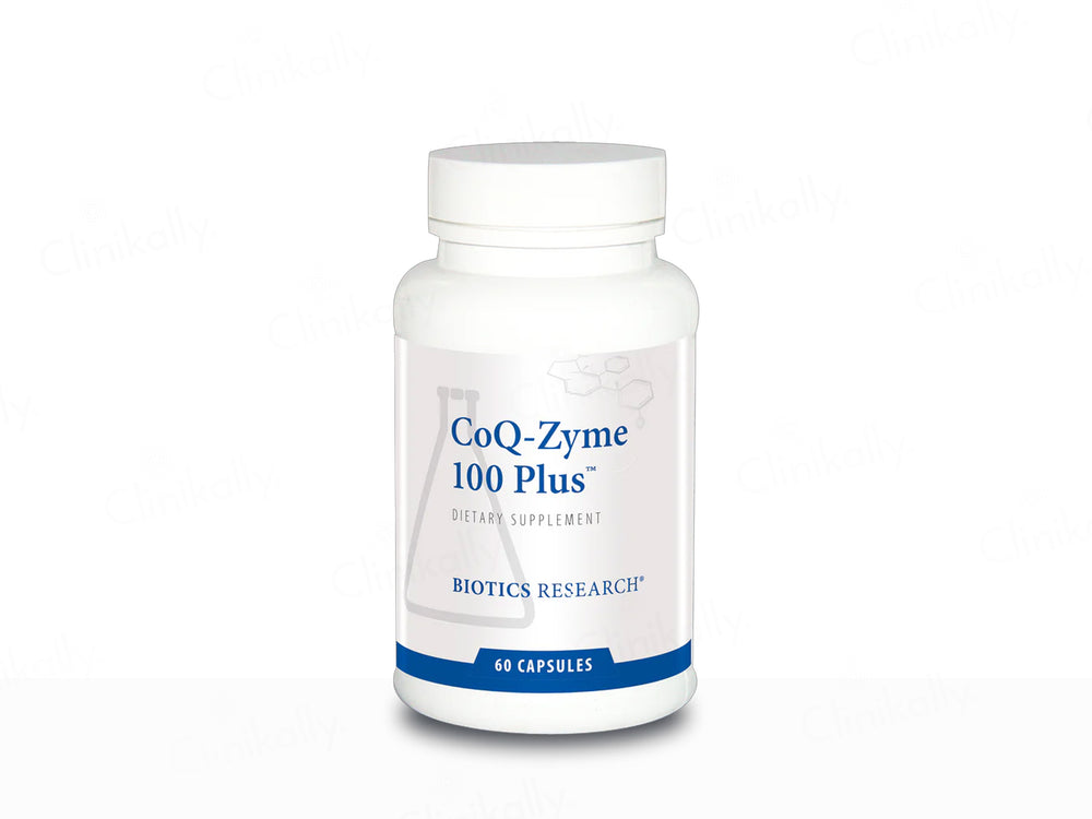 Biotics Research CoQ-Zyme 100 Plus Dietary Supplement Softgel Capsule
